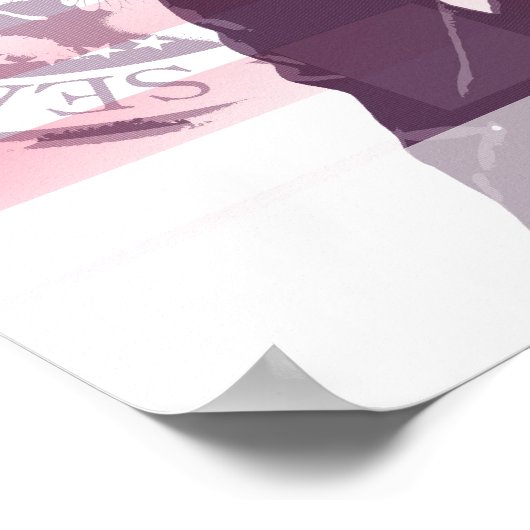 President Obama - Poster - sjabloon (Hoek)