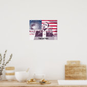 President Obama - Poster - sjabloon (Keuken)