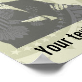 President Obama - Poster - sjabloon (Hoek)