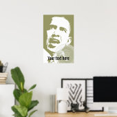 President Obama - Poster - sjabloon (Thuiskantoor)