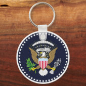 President Obama Presidentiële inauguratie-zegel Sleutelhanger (Voorkant)