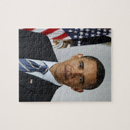 PRESIDENT OBAMA-PUZZLE LEGPUZZEL (Horizontaal)