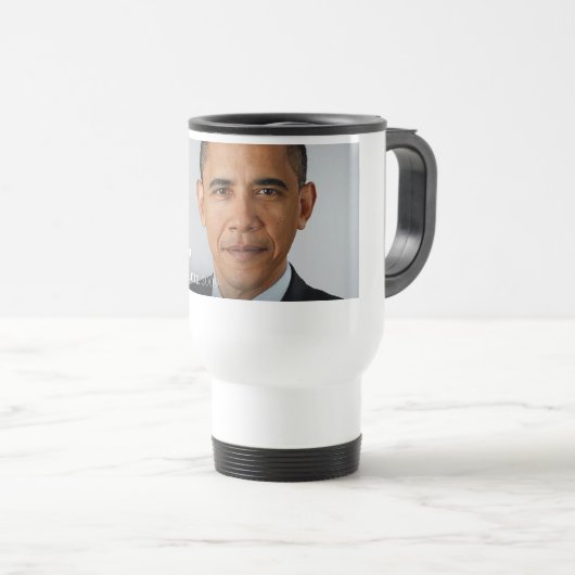 President Obama Reisbeker (Voorkant rechts)