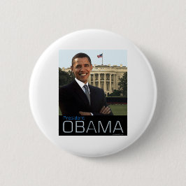 President Obama Ronde Button 5,7 Cm