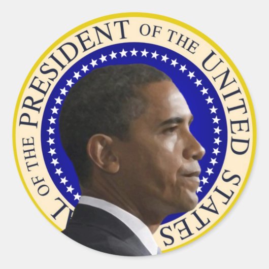 President Obama Stickers (Voorkant)