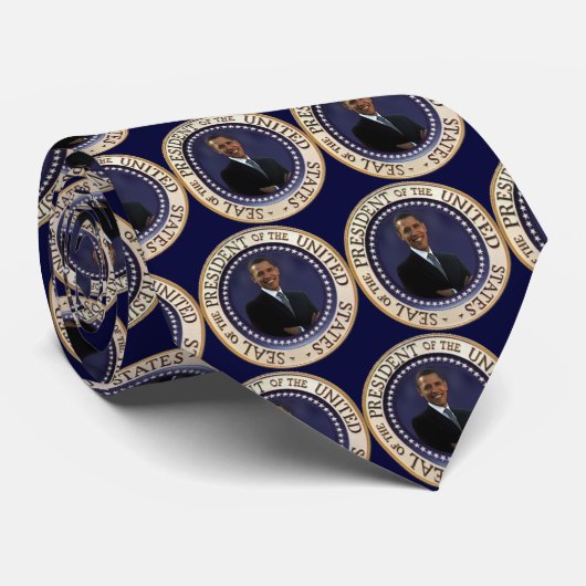 President Obama Stropdas (Opgerold)