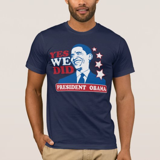 President Obama T-Shirt (Voorkant)