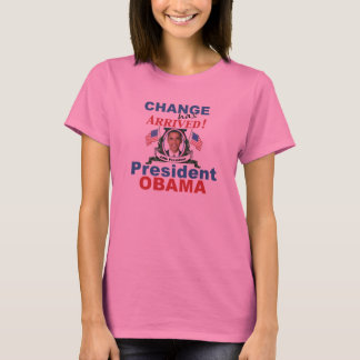 President Obama T-shirt met lange hoes
