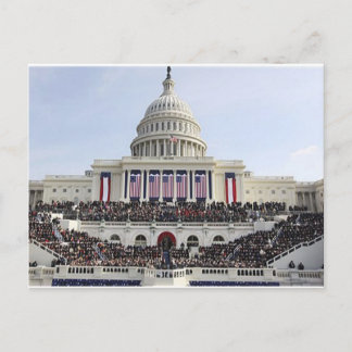 President Obama The SWEARING-IN Herdenking Briefkaart