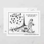 President Obama Throwing Mud Briefkaart (Voorkant / Achterkant)