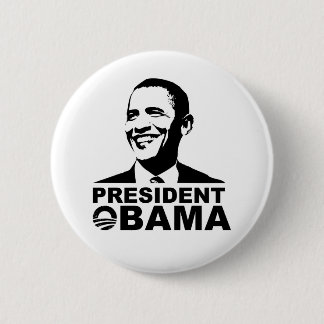 President Obama-toets badge Ronde Button 5,7 Cm