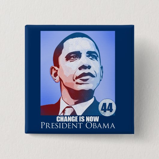 President Obama, Verandering is nu Button (Voorkant)