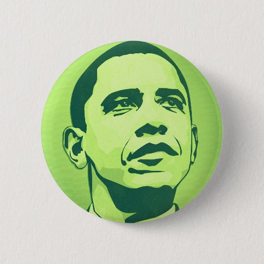 President Obama, verandering is nu groene Button (Voorkant)