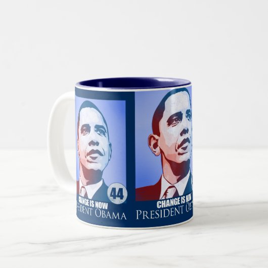 President Obama, Verandering is nu Mok (Voorkant links)