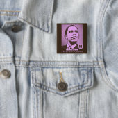 President Obama, Verandering is nu Roze Button (In situ)