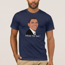 President Obama vraagt: "Miss me al?"