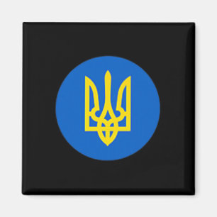 President Oekraine Zelensky Trident T-shirt Oekraï Magneet