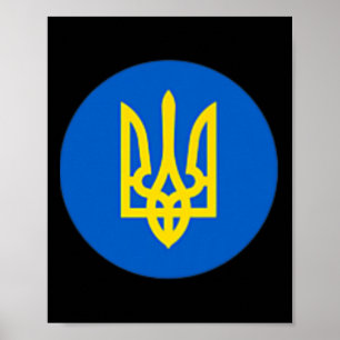 President Oekraine Zelensky Trident T-shirt Oekraï Poster