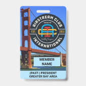 President- of ouderdomsbadge badge (Achterkant)