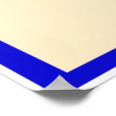 President om tarieven voor iedereen te hanteren poster (Hoek)