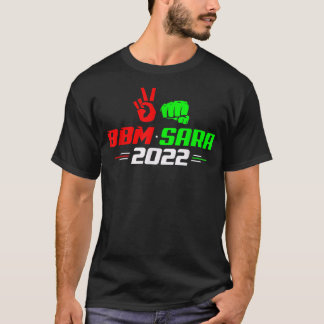 President Peace Red BBM Sara Bong Bong Marcos 2022 T-shirt