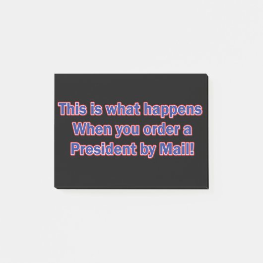 President-per-mail Post-it® Notes (Voorkant)