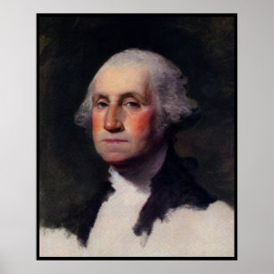  President portret van George Washington Poster