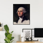  President portret van George Washington Poster (Thuiskantoor)