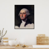  President portret van George Washington Poster (Keuken)