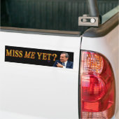 President Richard Nixon, "Miss Me Toch" Bumpersticker (Op Truck)