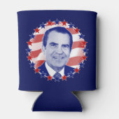 President Richard Nixon Stars en Stripes Blikjeskoeler (Achterkant)