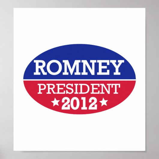 President Romney 2012 Poster (Voorkant)