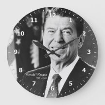 President Ronald Reagan-klok