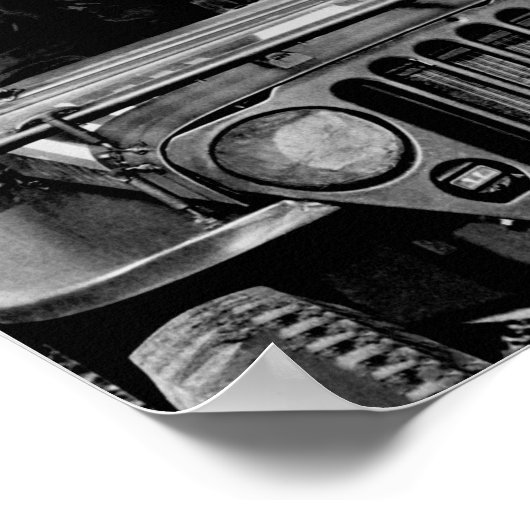 President Roosevelt en General Patton - 1943 Poster (Hoek)