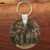 President Roosevelt en John Muir '03 (Sepia) Sleutelhanger (Voorkant)