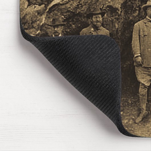 President Roosevelt en John Muir Beneath (Sepia) Muismat (Hoek)