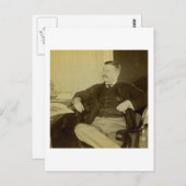 President Roosevelt op zijn bureau in het Witte Hu Briefkaart (Voorkant / Achterkant)