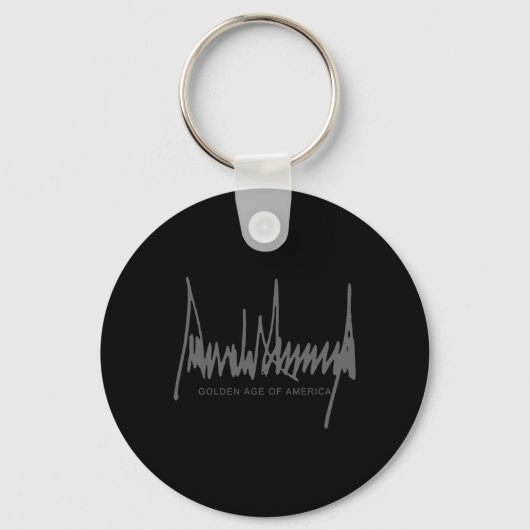 President Signature Golden Age Of America 4th Of J Sleutelhanger (Voorkant)