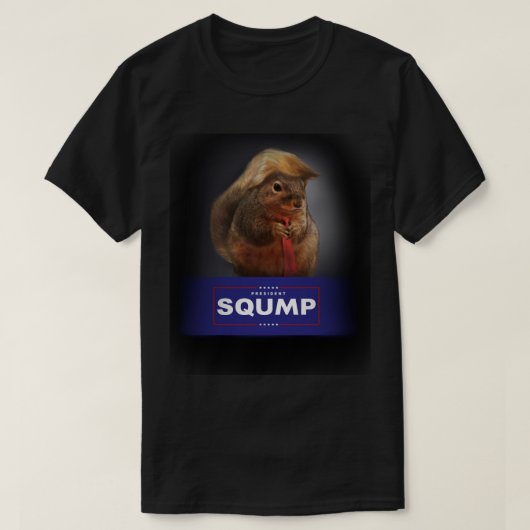 President Sqump (Squirrel Trump) T-Shirt (Design voorkant)
