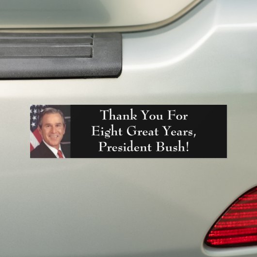 President Struik Bumpersticker (Op auto)
