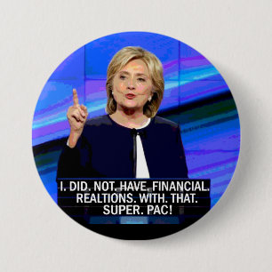 President Super-Pac Ronde Button 7,6 Cm