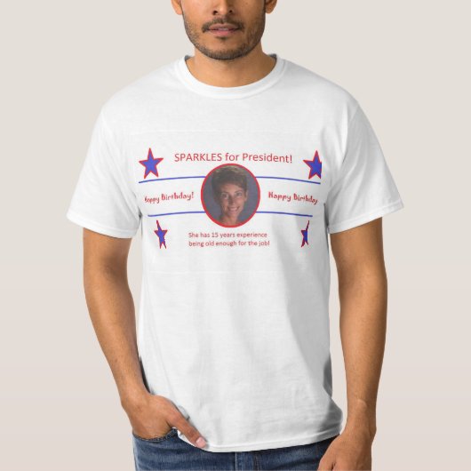 President T-shirt (Voorkant)