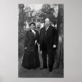 President Taft and First Lady Helen Taft - 1909 Poster (Voorkant)