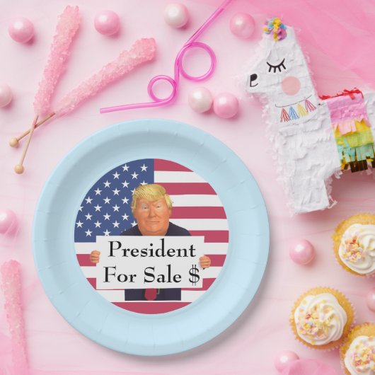 President te koop papieren Bord (Feest)