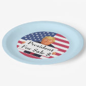 President te koop papieren Bord (Gekanteld)