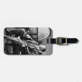 President Teddy Roosevelt  Witte Huis Bagagelabel