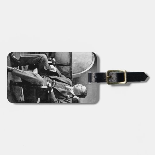 President Teddy Roosevelt  Witte Huis Bagagelabel (Voorkant horizontaal)