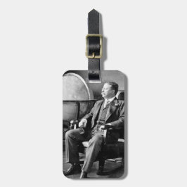 President Teddy Roosevelt  Witte Huis Bagagelabel