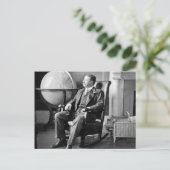 President Teddy Roosevelt  Witte Huis Briefkaart (Staand voorkant)