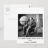 President Teddy Roosevelt  Witte Huis Briefkaart (Voorkant / Achterkant)